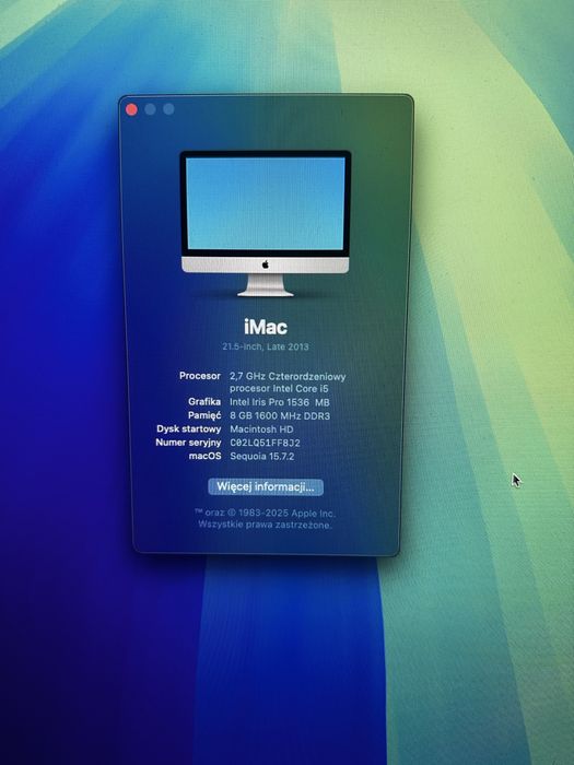 iMac 21,5 Late 2013
