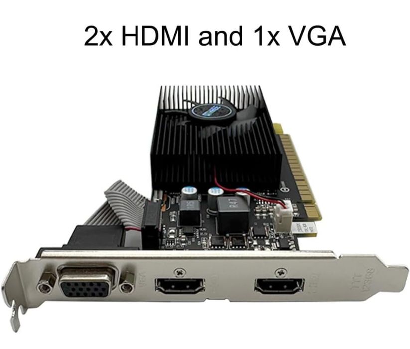 Placa gráfica gt730 4gigabytes 2hdmi+vga