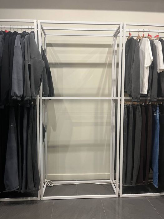 Стійки для одягу двоповерхові