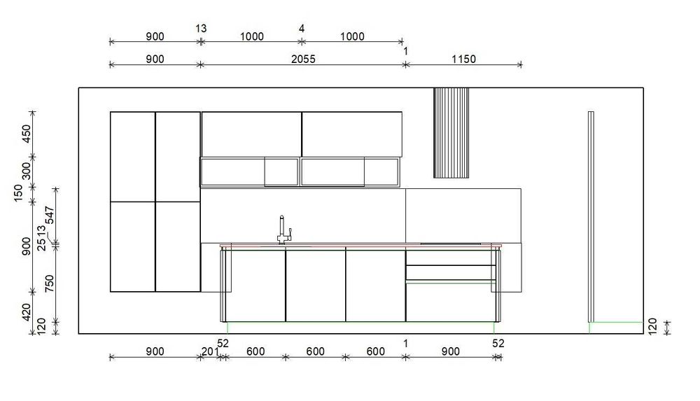 Kuchnie niemieckie Nolte -wyprzedaż– model Flair, blat granit w cenie