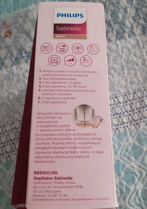 Depilator Philips Satinelle Prestige