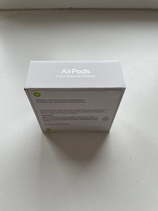 Навушники Apple AirPods 4 з шумодавом (ANC) • MXP93LL/A • Оригінал