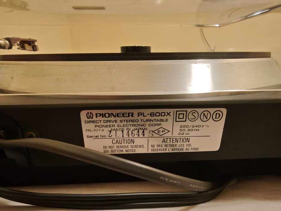 Pioneer PL-600 X
