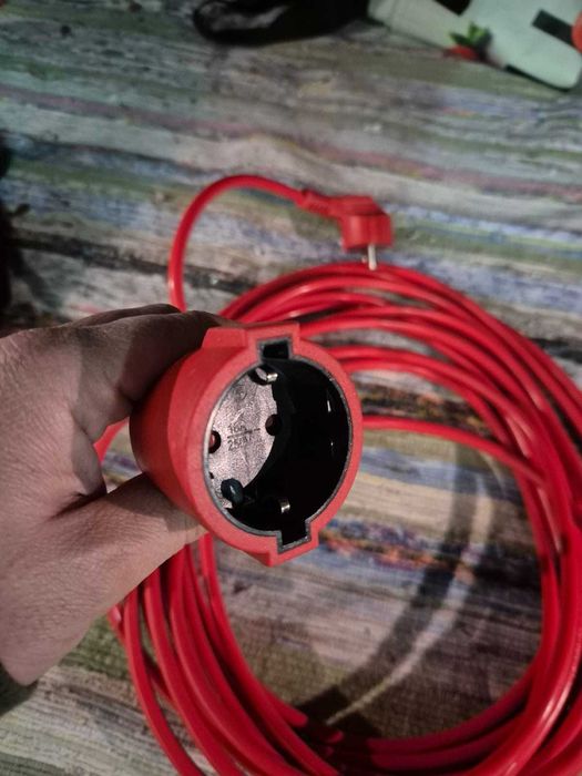 Extensão de 10 metros - 16 A, 3680 W