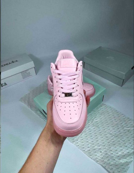 [РОЗПРОДАЖ] Кросівки Nike Air Force 1 Nocta Pink форси нокта найк