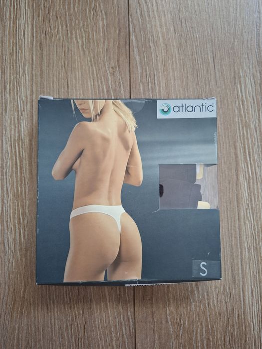 Stringi damskie, rozmiar S, 2 sztuki, modal