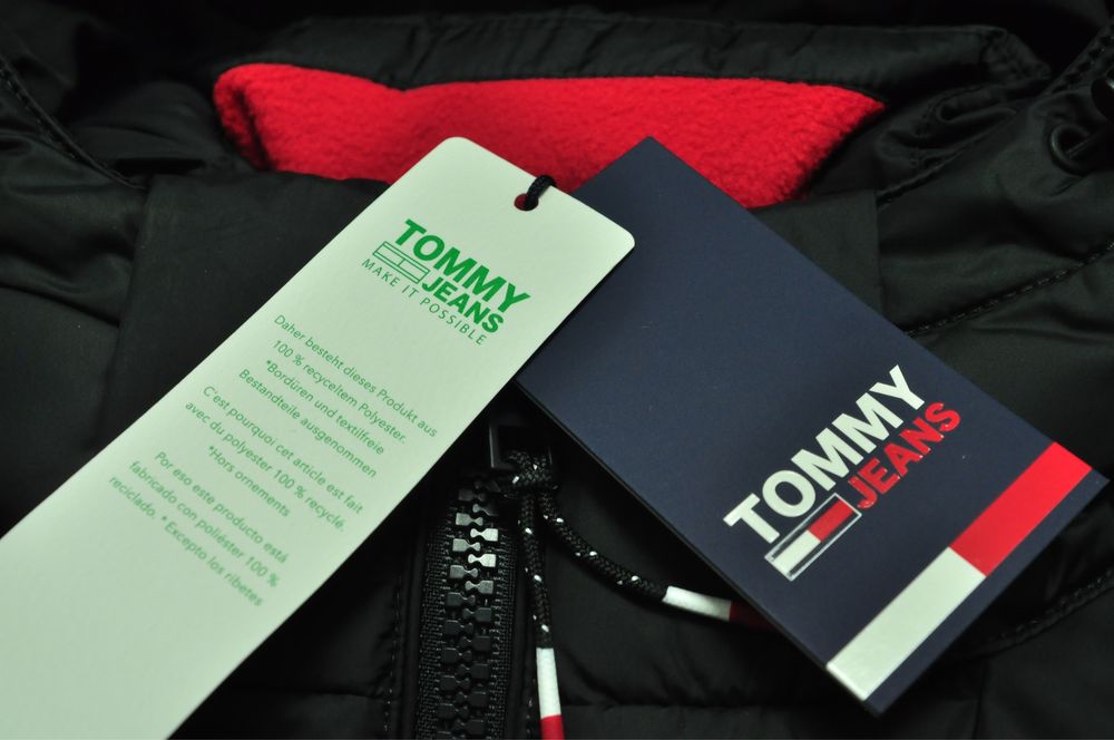 Tommy Hilfiger оригинал новый зимний пуховик куртка размер S (NEW)