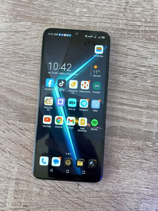Телефон ZTE Nubia NEO 5G NFC 8Gb+10Gb/256Gb Black