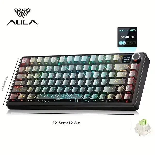 Бездротова механічна клавіуатура Aula f75max