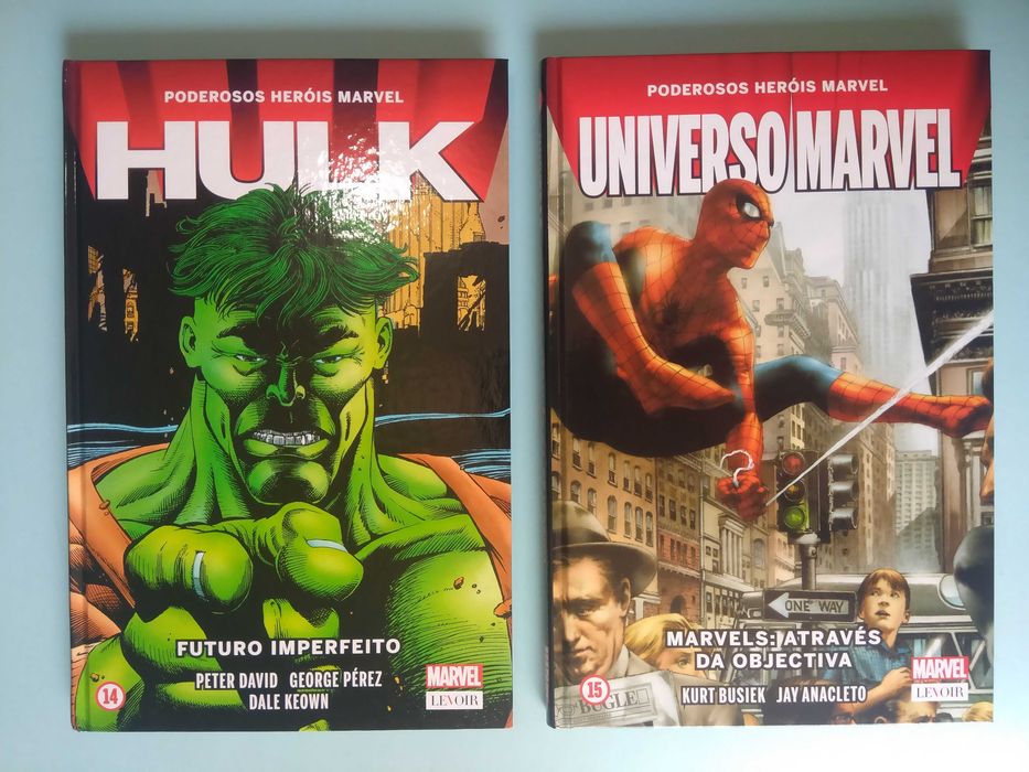 PODEROSOS HERÓIS MARVEL - 8 volumes Ed. Levoir