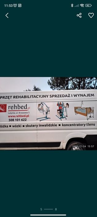 Łóżko rehabilitacyjne elektryczne ortopedyczne transport montaż GRATIS