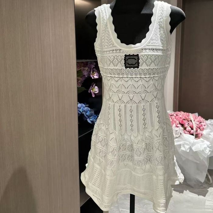 Вязана літня сукня Chanel