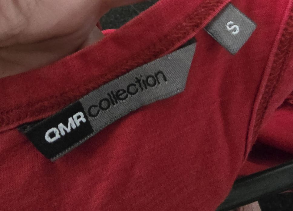 Top vermelho comprido