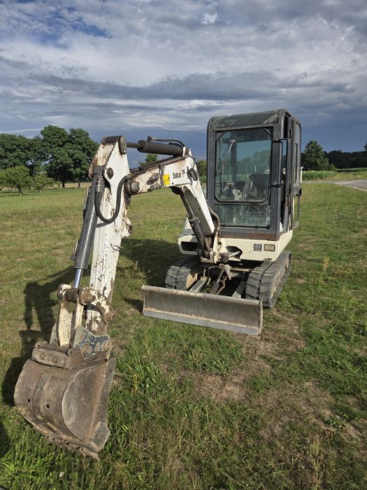 Koparka Minikoparka bobcat 325 2.7 t przyczepa