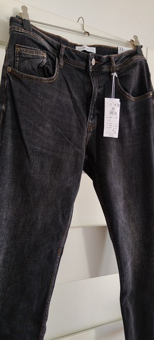Reserved Slim Spodnie jeansowe Męskie 33