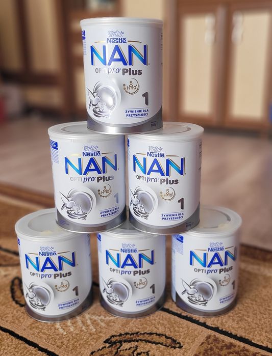 6×800g Mleka  Nan optipro Plus 1