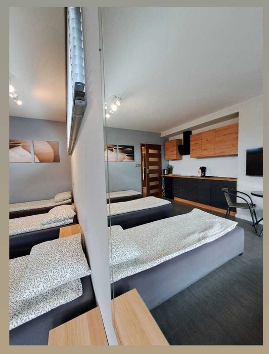 Apartament typu studio dla 4 osób PIANO kwatery pracownicze, noclegi