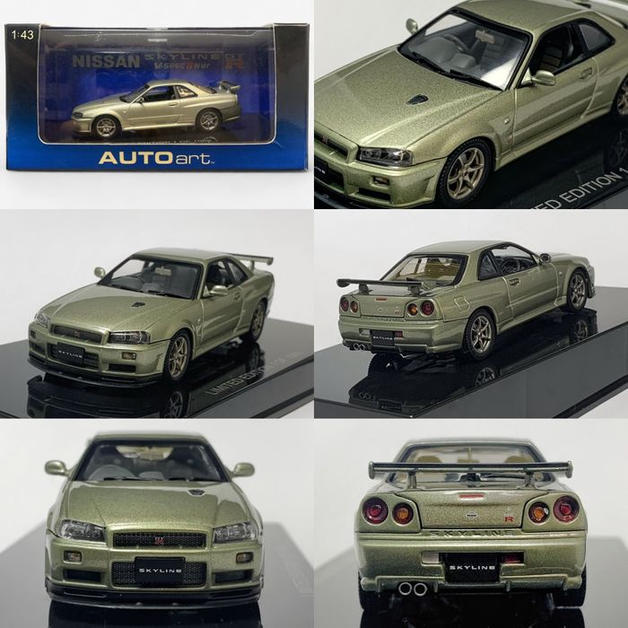 Модель 1:43 Lamborghini, Mercedes, Nissan Skyline, BMW M5 (AutoArt)