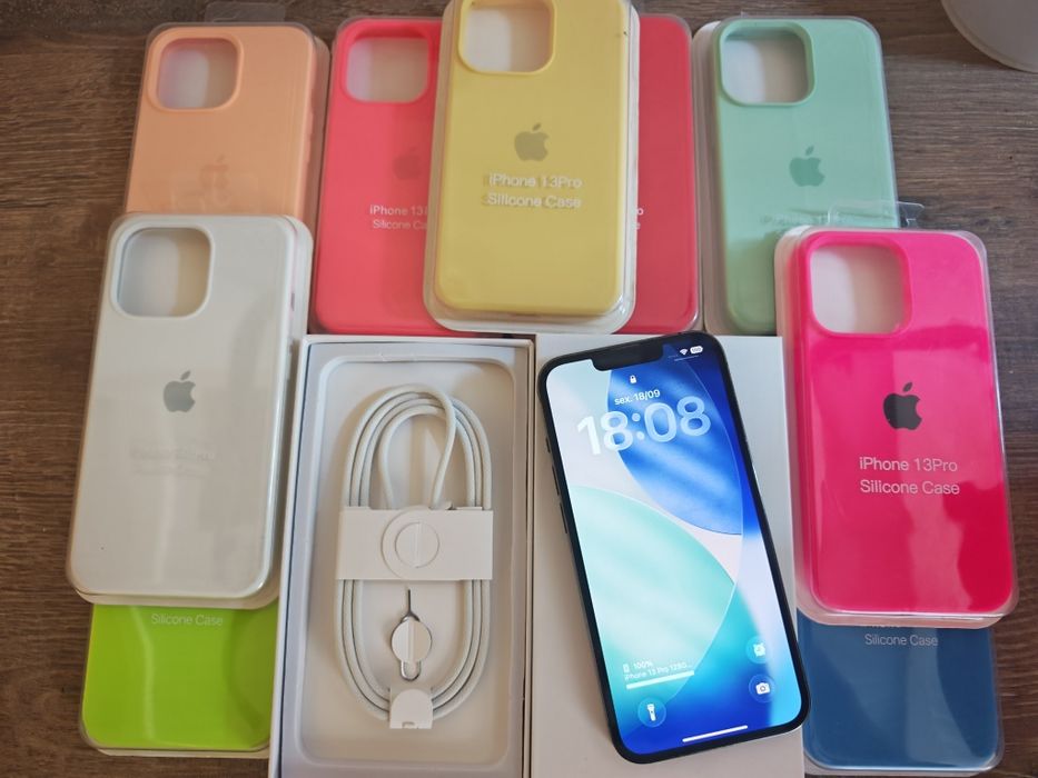 iPhone 13 Pro 6.1"  128GB Graphite Em muito bom estado Aceito Retomas