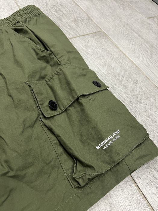 Marshall Artist Cotton Ripstop Shorts Khaki
