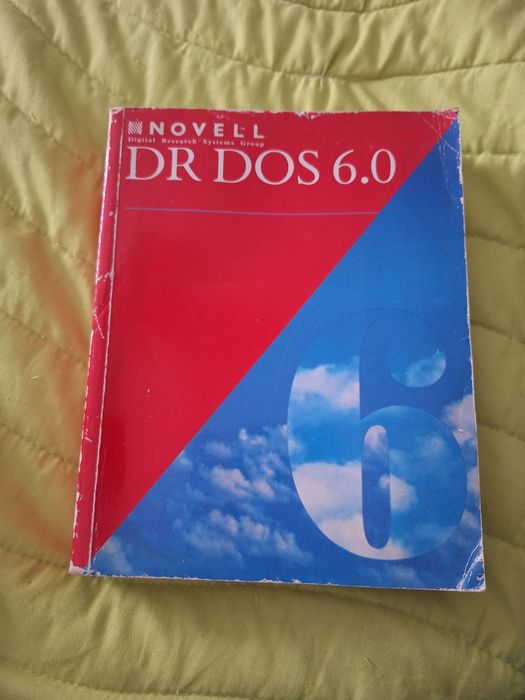 Manual DR-DOS 6.0 Original – Digital Research – DOS 6.0 – Vintage 1991