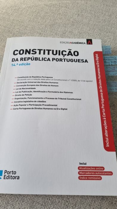 Constituição da República da Porto Editora