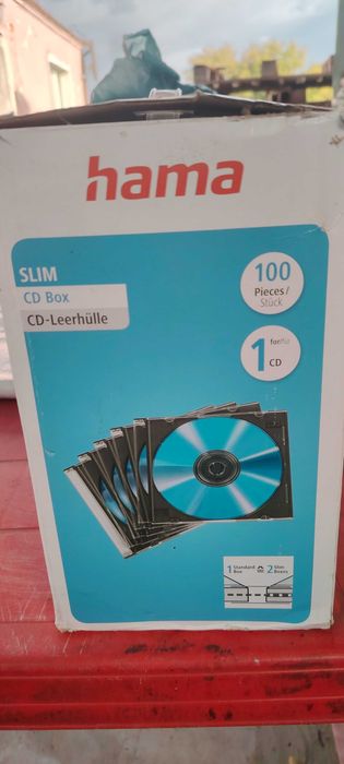 CD BOX Slim Hama