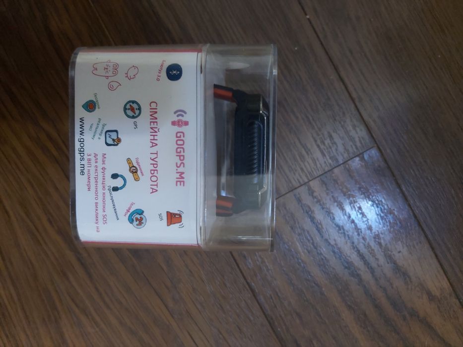 Телефон-часы с GPS трекером GOGPS М02 черные