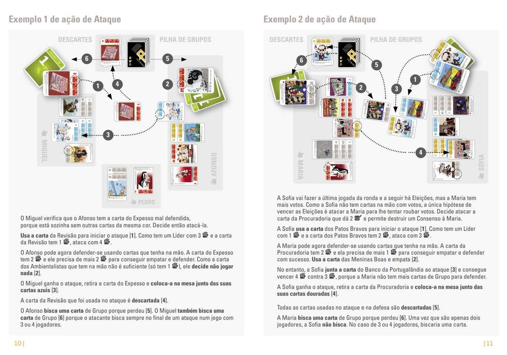 Jogo de cartas Politikards - Vem Aí a Troika