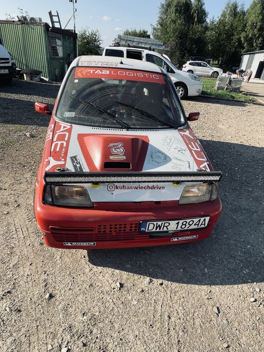 Fiat cinqucento 1.1sporting, KJS, wyścigi, rajdy