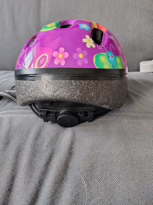 Kask rowerowy dla dziewczynki