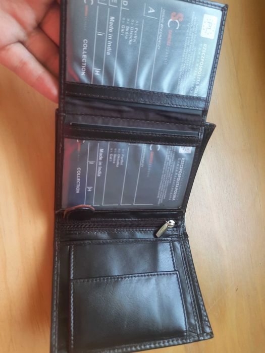 Sprzedam elegancki portfel skórzany!