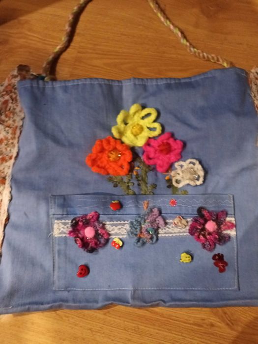 Torby torebki handmade-unikatowe arcydzieło