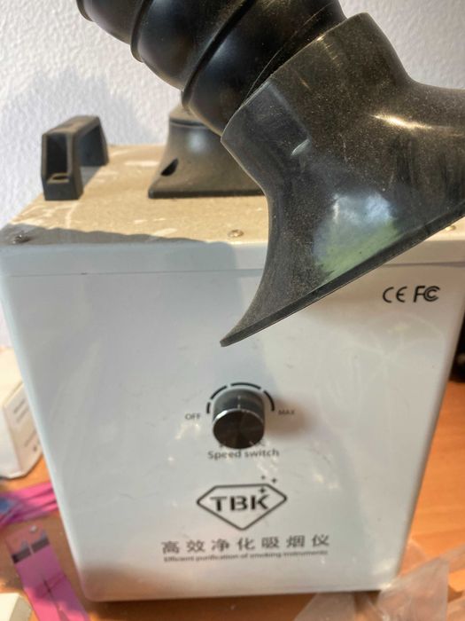 Extrator de fumo de soldadura