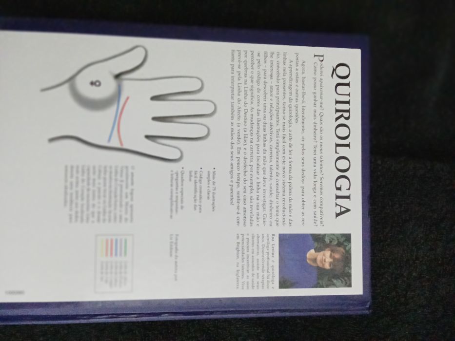 Livro "Quirologia - o destino na palma da sua mão"