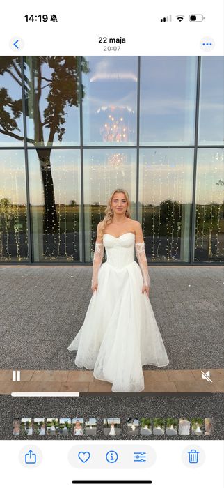 Suknia ślubn marki Anna Spose model Istolia