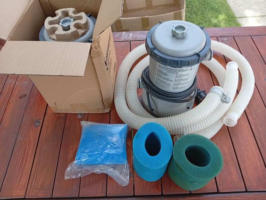 Pompa do basenu 2 szt filtr filtry