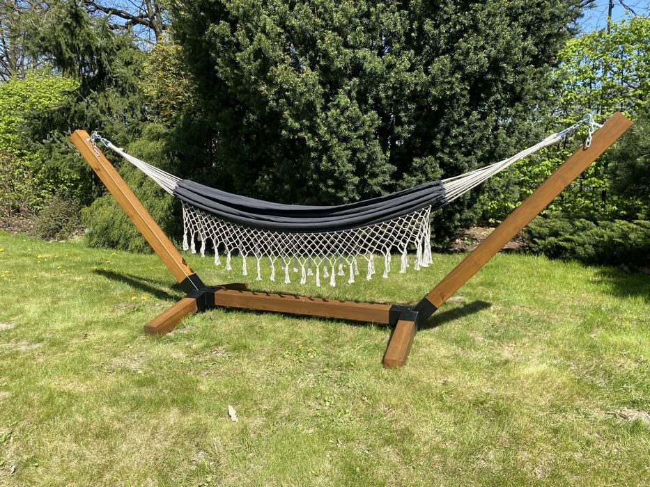 Mocny stelaż hamakowy 94mm, 95mm, 100mm I Stelaż na hamak 94 x 94 mm I Hamak boho I Wysyłka GRATIS I Zaimpregnowany pomalowany I GWARANCJA