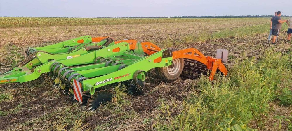 Лущільник дисковий ШАРК 4 тандемний коток діск білота АРК ГРУП