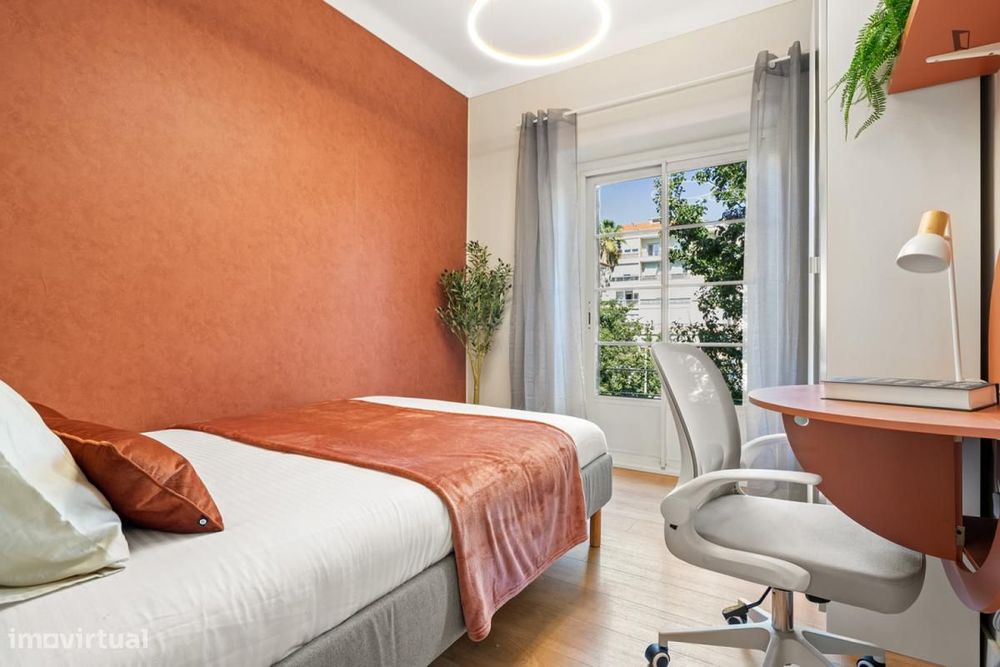 Quarto - localizado em Alvalade Lisbon