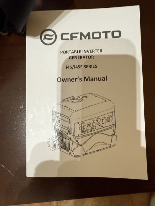 Бензиновий інверторний генератор CFMOTO I45e