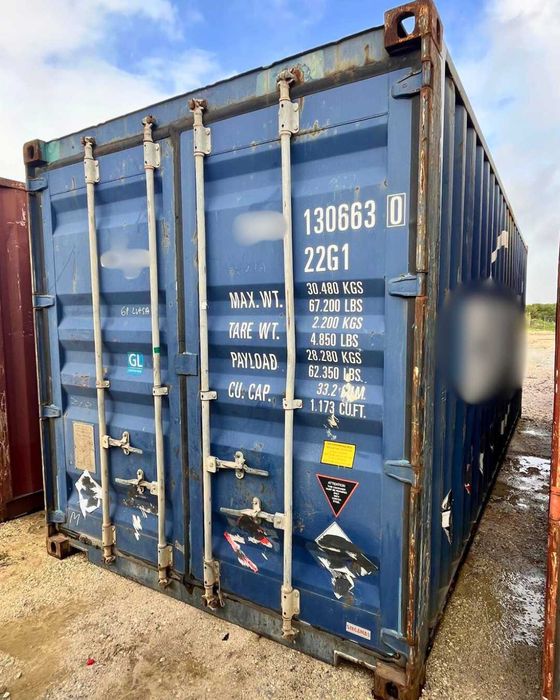 Contentor Marítimo 6 metros (20 pés)