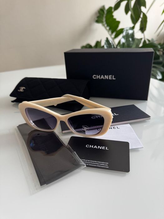 Chanel okulary  przeciwsloneczne motyle