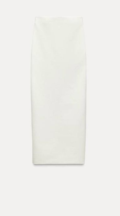 Трикотажна спідниця  Zara, в розмірі M