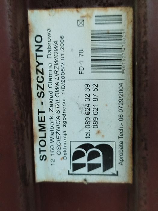 Ościeżnica metalowa 70