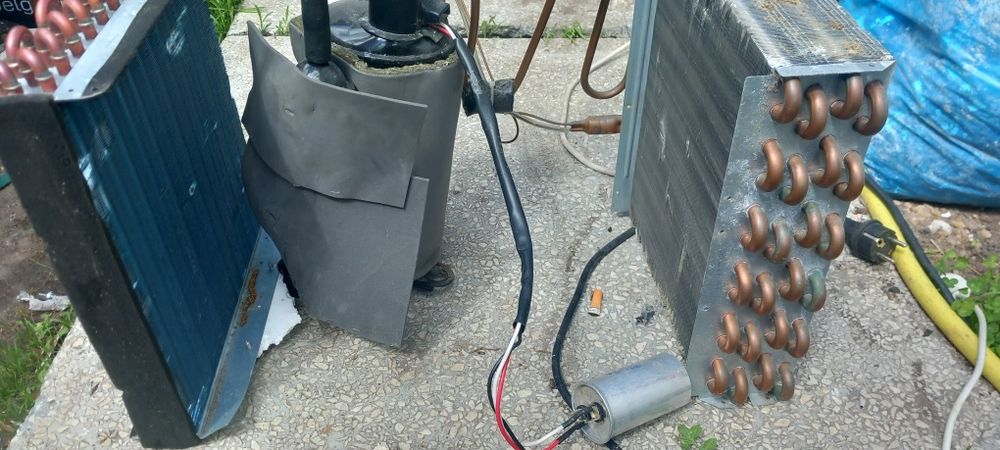 Agregat klimatyzatora plus chłodniczka