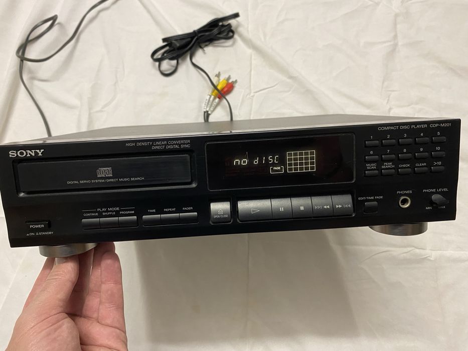 sony compac disc player cdp-M201