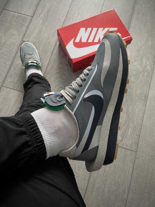 Кросівки Nike LD Waffle Sacai Double Grey premium