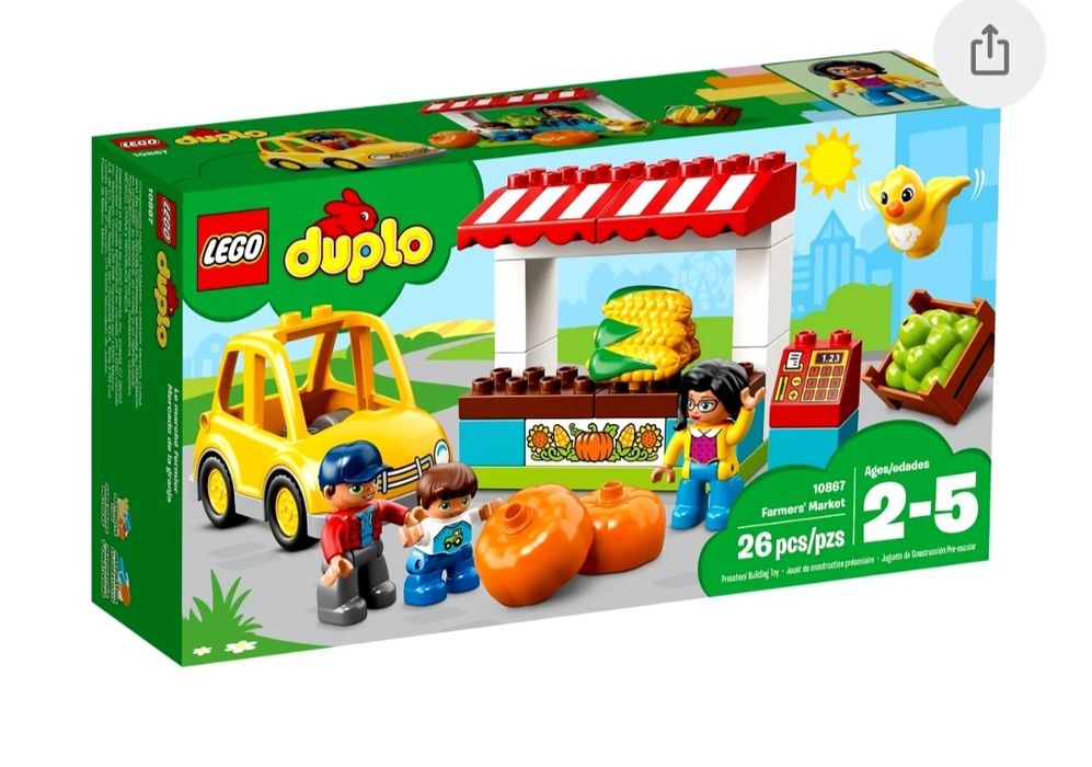 Lego Duplo na targu