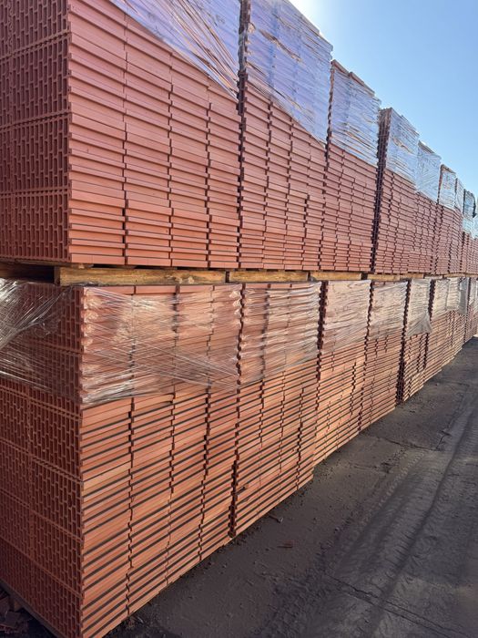 Pustak ceramiczny 25 PW porotherm bloczek beton h+h Glika  Termoton  Keram Leier
